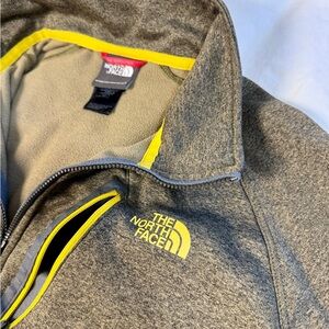 The North Face Heather Green Canyonlands Quarter Zip Jacket | M